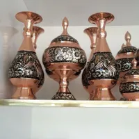 زیر ساخت ظروف فیروزه کوبی|صنایع دستی و سایر لوازم تزئینی|نجف‌آباد, الله اکبر|دیوار