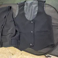 کت شلوار مردانه پارچه جکوار مشکی سایز۴۴ نو|لباس|ملایر, |دیوار