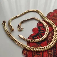 گردنبند طلا نما دار