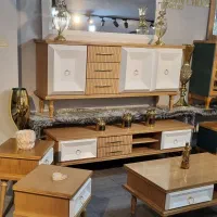 کنسول اینه باروک/ ۳ بعدی / ست اینه کنسول