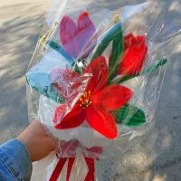 گل جاودان گل پیپ پاکنی با تخفیف۵۰درصدی|گل مصنوعی|ماهدشت, |دیوار