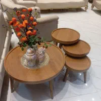 جلومبلی مدل گرد صدفی چهار تیکه