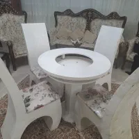 میز ناهار خوری ۴ نفره|میز و صندلی غذاخوری|ملارد, |دیوار