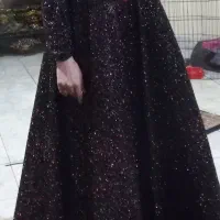 پیراهن مجلسی منجق دوزی شده