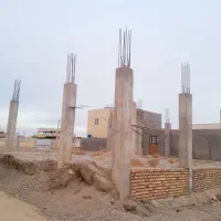 زمین-200متری-جواز-دوطبقه-130مترزیربنابقیشم-حیاط