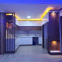 مصنوعات چوبی|کتابخانه، شلف، قفسه‌های دیواری|برازجان, |دیوار