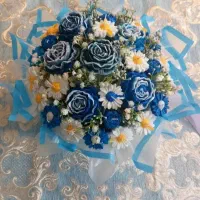 باکس و دسته گل های زیبا شمع دست ساز روز مادر|صنایع دستی و سایر لوازم تزئینی|دوگنبدان, |دیوار