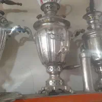 سماور قدیمی ورشو زغالی|سماور، چای‌ساز، قهوه‌ساز|خمینی‌شهر, |دیوار