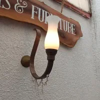 چراغ دیواری برنجی