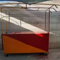 دکه فلافلی فولادچرخ دار،دومترونیمی،نو،|فروش مغازه و غرفه|اهواز, رسالت|دیوار