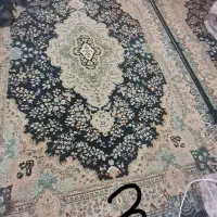 فرش ماشینی ۶متری سرمه ای۹متر و۱۲ متری کرم