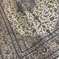 کاشان کرم ۱۲ متری دستبافت ریز بافت