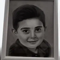 طراحی چهره به سبک سیاه قلم|تابلو، نقاشی، عکس|کاشان, فاز ۱ ناجی آباد|دیوار