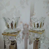 شمعدان طلاکوب|صنایع دستی و سایر لوازم تزئینی|کرمانشاه, |دیوار