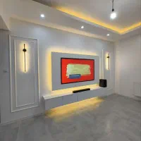 طراحی تی وی وال TV Wall - میز تلویزیون