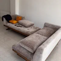 نیم ست مبل L|مبلمان خانگی و میز عسلی|لاهیجان, گلستان|دیوار