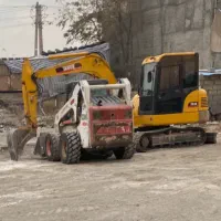 اجاره بابکت خاورمینی بیل حمل نخاله زدن گود کل کرج