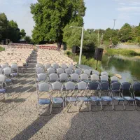 کرایه انواع میز و صندلی فلزی تاشو|خدمات پذیرایی، مراسم|کرمانشاه, |دیوار