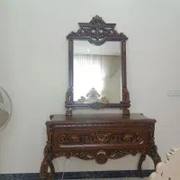 آینه کنسول و میز تلوزیون