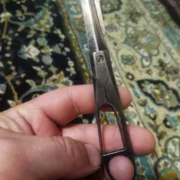 قیچی قلمدون قدیمی عتیقه مهردار