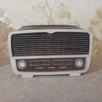 رادیو چوبی و جا دستمالی