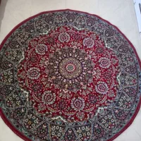 فروش قالیچه طرح سنتی رنگ لاکی