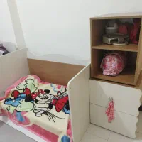 سرویس تخت کودک و نوجوان سالم باشب خواب اشانتیون|تخت و سرویس خواب|رباط‌کریم, رباط‌کریم|دیوار