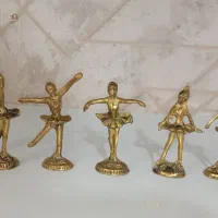 ۶عدد رقصنده برنزی برنجی تو پر