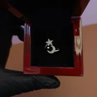 انگشتر فری سایز ماه و ستاره