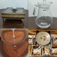 شیرینی خوری و پارچ و قهوه خوری