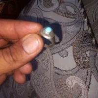 انگشتر فیروزه قدمت بالا۴۰سال (نقره)