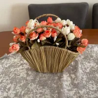 انواع گل و گلدان|گل مصنوعی|قروه, |دیوار