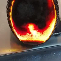 انگشتر عقیق سلیمانی مصور غول پیکر قدیمی