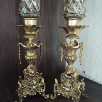 مجسمه برنزپایه سنگین