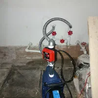 نصب پمپ آب نیم اسب یک اسب بالوازم کامل  بیصدا