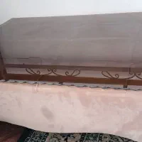 میز عسلی مبلی باشیشه‌ سالم بشرط