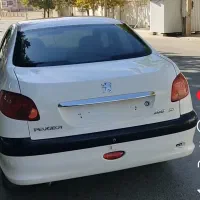 پژو 206جعبه دار v8مدل 1396|خودرو سواری و وانت|مهاباد (آذربایجان غربی), |دیوار