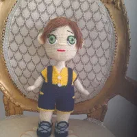 عروسک قلاب بافی