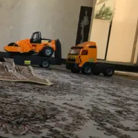 اسباب بازی سه تیکه نو اسفالت زنی نو با کارتن|اسباب‌بازی بچه|تهران, افسریه شمالی|دیوار