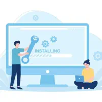 نصب ویندوز و نرم افزار در محل شما