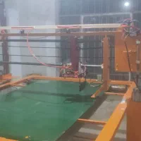 دستگاه چاپ سیلک نوار نقاله با هد ۴ جک|ماشین‌آلات صنعتی|دلیجان, |دیوار