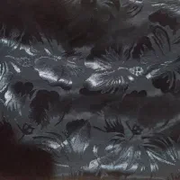 چادر  مشکی گل دار نو