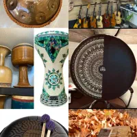 جشواره یلدا آموزش+فروش هنگدرام سنتور گیتار تمپو دف