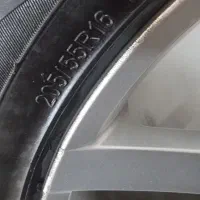 رینگ پیتلاین و لاستیک 205/55/16|قطعات یدکی و لوازم جانبی|هشتگرد, شهرک بعثت|دیوار