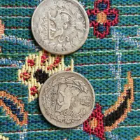 دوهزاردیناری نقره مظفرالدین شاه قاجار|کلکسیون سکه، تمبر، اسکناس|تهران, مجیدآباد|دیوار