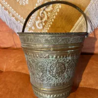 سطل برنجی|کلکسیون اشیاء عتیقه|تهران, قلهک|دیوار