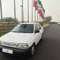 پراید 98 بی رنگ وشاسی پلمپ دوگانه شرکت
