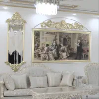 پتینه‌کاری ورقطلا آینه ونقاشی ساختمان(اجرای گروهی)