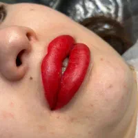 مدل شیدینگ لب و  فیبروز ابرو خط چشم اندیشه ملارد