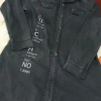 مانتو مشکی زنانه درحد نو